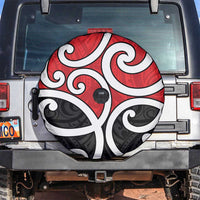 New Zealand Spare Tire Cover Maori Koru Tino Rangatiratanga Color - Polynesian Pride
