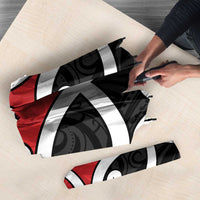 New Zealand Umbrella Maori Koru Tino Rangatiratanga Color - Polynesian Pride