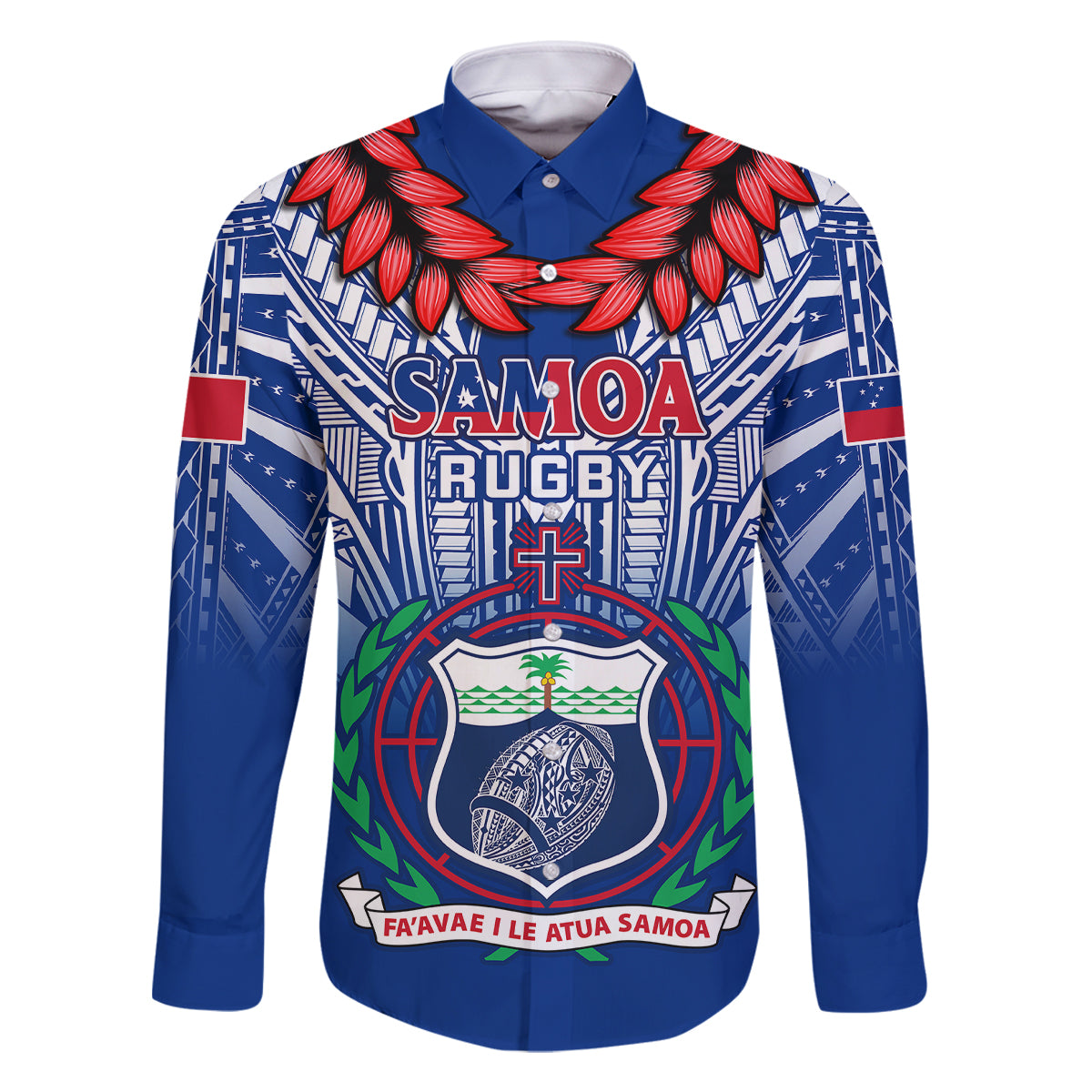 custom-samoa-rugby-family-matching-tank-maxi-dress-and-hawaiian-shirt-2023-go-manu-samoa-with-ula-fala-style