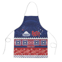 Personalised FAST Samoa Siapo Apron Teuila Flowers Samoan Pattern - Polynesian Pride