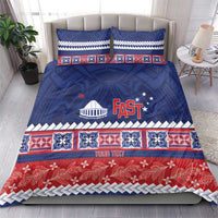 Personalised FAST Samoa Siapo Bedding Set Teuila Flowers Samoan Pattern - Polynesian Pride