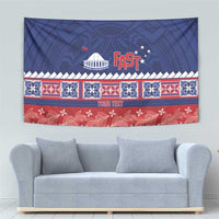 Personalised FAST Samoa Siapo Tapestry Teuila Flowers Samoan Pattern - Polynesian Pride