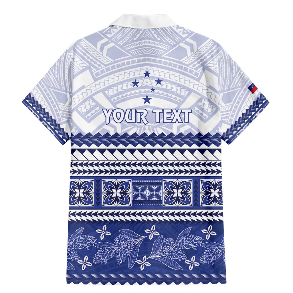 Personalised HRPP Samoa Siapo Family Matching Mermaid Dress and Hawaiian Shirt Teuila Flowers Samoan Pattern - Polynesian Pride