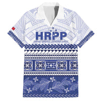 Personalised HRPP Samoa Siapo Family Matching Puletasi and Hawaiian Shirt Teuila Flowers Samoan Pattern - Polynesian Pride