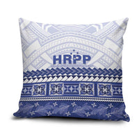 HRPP Samoa Siapo Pillow Cover Teuila Flowers Samoan Pattern - Polynesian Pride