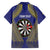 Personalised Niue Darts Family Matching Puletasi and Hawaiian Shirt Dart Board Hiapo Pattern - Polynesian Pride