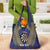 Personalised Niue Darts Grocery Bag Dart Board Hiapo Pattern - Polynesian Pride