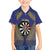 Personalised Niue Darts Kid Hawaiian Shirt Dart Board Hiapo Pattern - Polynesian Pride