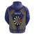 Personalised Niue Darts Zip Hoodie Dart Board Hiapo Pattern - Polynesian Pride
