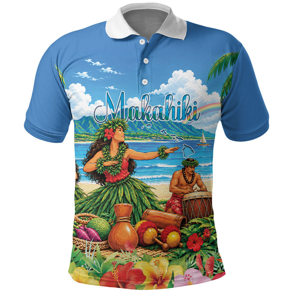Hawaii Makahiki Polo Shirt Hawaiian New Year Tropical Vibes