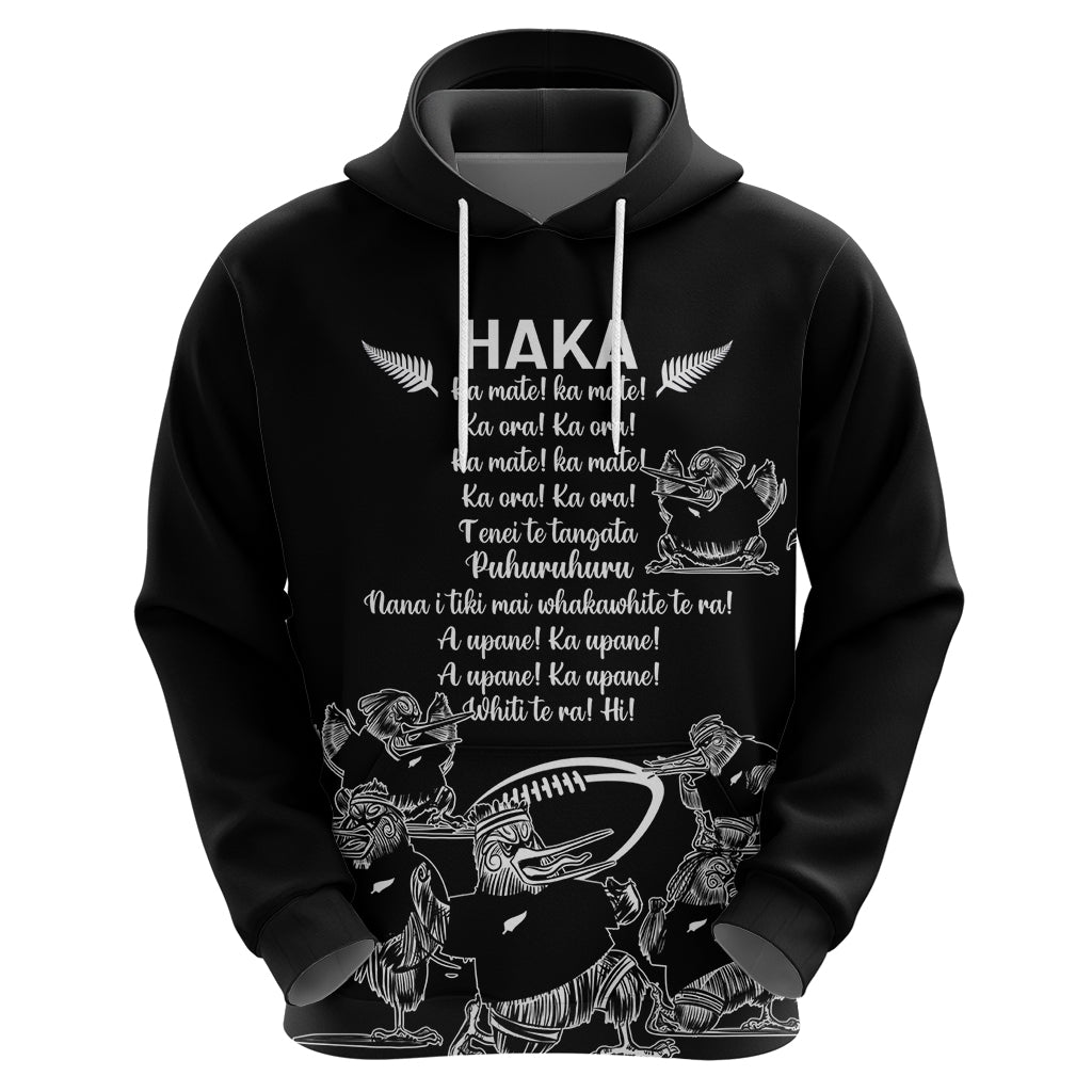 New Zealand Silver Fern Rugby Hoodie Haka Aotearoa Kiwi Dance LT14 - Polynesian Pride