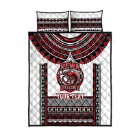 Fiji Rewa Rugby Custom Quilt Bed Set Go Champions Fijian Tapa Pattern LT14 - Polynesian Pride