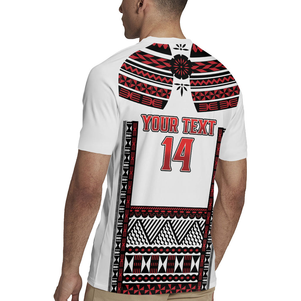 Fiji Rewa Rugby Custom Rugby Jersey Go Champions Fijian Tapa Pattern LT14 - Polynesian Pride