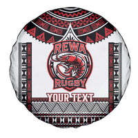 Fiji Rewa Rugby Custom Spare Tire Cover Go Champions Fijian Tapa Pattern LT14 - Polynesian Pride