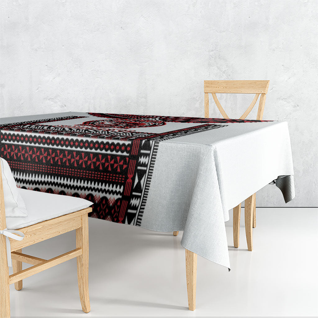 Fiji Rewa Rugby Custom Tablecloth Go Champions Fijian Tapa Pattern LT14 - Polynesian Pride