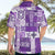 Hawaiian Quilt Hawaiian Shirt Tiki Tropical Retro Purple Version LT14 - Polynesian Pride