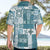 Hawaiian Quilt Hawaiian Shirt Tiki Tropical Retro Dark Cyan Version LT14 - Polynesian Pride