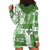 Hawaiian Quilt Hoodie Dress Tiki Tropical Retro Green Version LT14 - Polynesian Pride