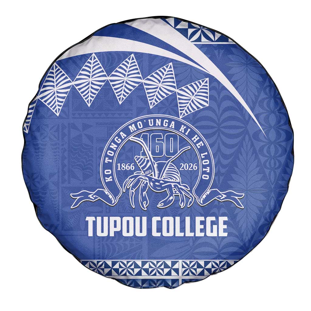 Tonga Tupou College Toloa Spare Tire Cover 160 Years Anniversary Tongan Ngatu Pattern LT14 - Polynesian Pride