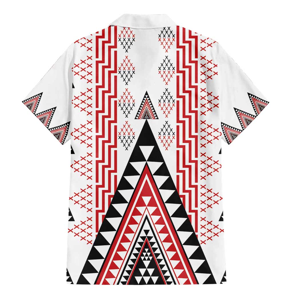 Aotearoa Taniko Family Matching Mermaid Dress and Hawaiian Shirt Niho Taniwha Purapura Whetu Mix Poutama LT14 - Polynesian Pride