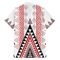Aotearoa Taniko Family Matching Puletasi and Hawaiian Shirt Niho Taniwha Purapura Whetu Mix Poutama