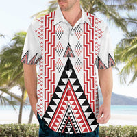 Aotearoa Taniko Hawaiian Shirt Niho Taniwha Purapura Whetu Mix Poutama
