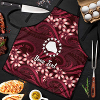 Personalised Cook Islands Mangaia Apron Tiare Maori Polynesian Waves Tattoo