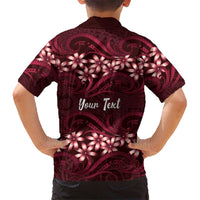 Personalised Cook Islands Mangaia Family Matching Short Sleeve Bodycon Dress and Hawaiian Shirt Tiare Maori Polynesian Waves Tattoo LT14 - Polynesian Pride