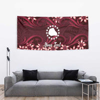 Personalised Cook Islands Mangaia Tapestry Tiare Maori Polynesian Waves Tattoo