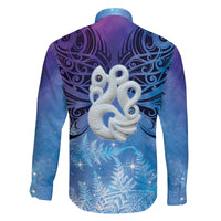 New Zealand Matariki Family Matching Off Shoulder Short Dress and Hawaiian Shirt Aotearoa Maori New Year Manaia Galaxy Vibes