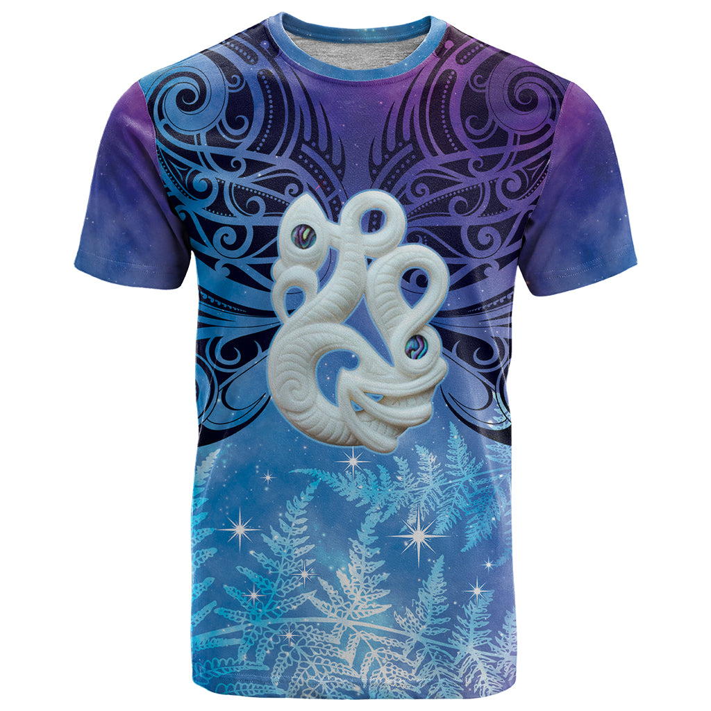 New Zealand Matariki T Shirt Aotearoa Maori New Year Manaia Galaxy Vibes