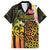 Personalised Vanuatu Independence Day Family Matching Tank Maxi Dress and Hawaiian Shirt Carving Drum Sand Drawing Turtle