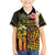 Personalised Vanuatu Independence Day Family Matching Tank Maxi Dress and Hawaiian Shirt Carving Drum Sand Drawing Turtle