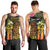 Personalised Vanuatu Independence Day Men Tank Top Carving Drum Sand Drawing Turtle