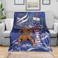 Samoa Independence Day Blanket 1962 Proud Samoan Warrior