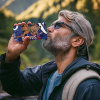 Samoa Independence Day 4 in 1 Can Cooler Tumbler 1962 Proud Samoan Warrior
