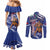 Samoa Independence Day Couples Matching Mermaid Dress and Long Sleeve Button Shirt 1962 Proud Samoan Warrior