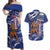 Samoa Independence Day Couples Matching Off Shoulder Maxi Dress and Hawaiian Shirt 1962 Proud Samoan Warrior