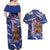 Samoa Independence Day Couples Matching Off Shoulder Maxi Dress and Hawaiian Shirt 1962 Proud Samoan Warrior