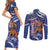 Samoa Independence Day Couples Matching Short Sleeve Bodycon Dress and Long Sleeve Button Shirt 1962 Proud Samoan Warrior