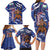 Samoa Independence Day Family Matching Long Sleeve Bodycon Dress and Hawaiian Shirt 1962 Proud Samoan Warrior