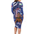 Samoa Independence Day Family Matching Long Sleeve Bodycon Dress and Hawaiian Shirt 1962 Proud Samoan Warrior