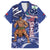 Samoa Independence Day Family Matching Off Shoulder Maxi Dress and Hawaiian Shirt 1962 Proud Samoan Warrior