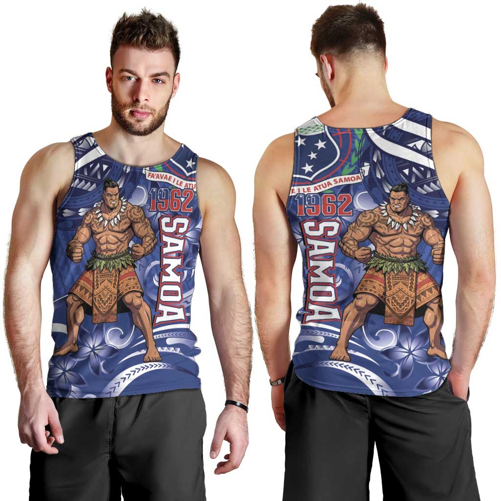 Samoa Independence Day Men Tank Top 1962 Proud Samoan Warrior