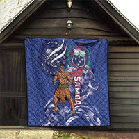 Samoa Independence Day Quilt 1962 Proud Samoan Warrior