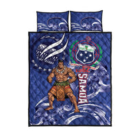 Samoa Independence Day Quilt Bed Set 1962 Proud Samoan Warrior