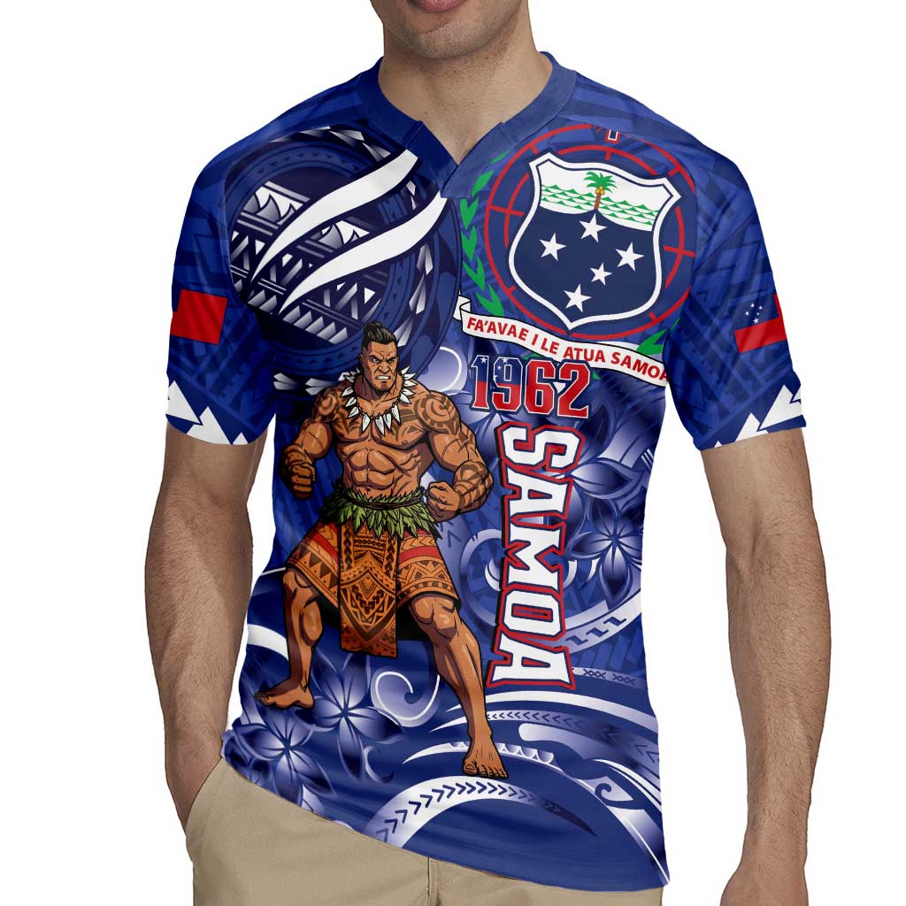 Samoa Independence Day Rugby Jersey 1962 Proud Samoan Warrior