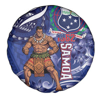 Samoa Independence Day Spare Tire Cover 1962 Proud Samoan Warrior