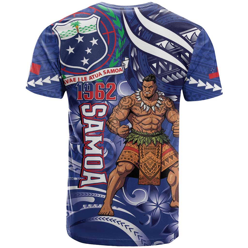 Samoa Independence Day T Shirt 1962 Proud Samoan Warrior