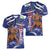 Samoa Independence Day Women V-Neck T-Shirt 1962 Proud Samoan Warrior